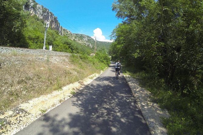 Biking in Mostar ,Ćiro trail Mostar-Čapljina - Hotel pickup and the air-conditioned minivan reset