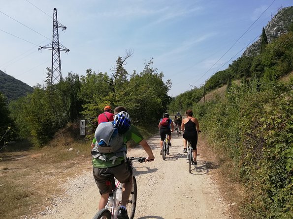Biking in Mostar ,Ćiro trail Mostar-Čapljina - The cycling between rivers: what the ride feels like