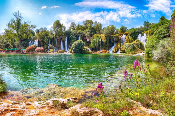 Bosnia Croatia Montenegro - 7 Days Balkan Tour - Kravice Falls and Mostar: the two big payoff stops