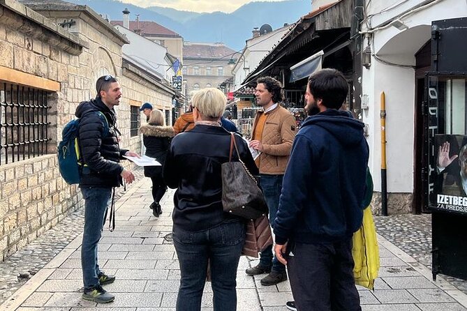 Bosnian Coffee and Sarajevo Walking Tour with a Local Guide - Markale Market and Monument All Man, the city’s daily life and its public memory