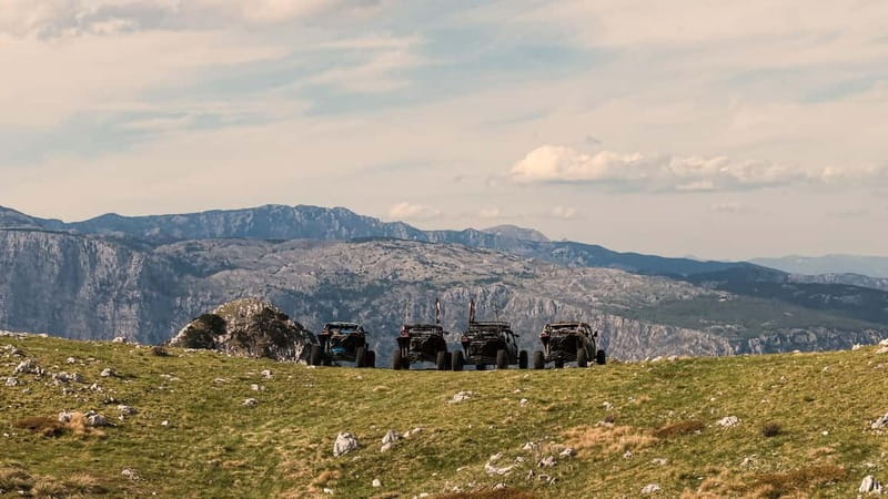 Buggy Safari from Mostar to 1600m with Traditional Food - Driving Up Toward Čabulja, Plus Two Big Panoramic Stops
