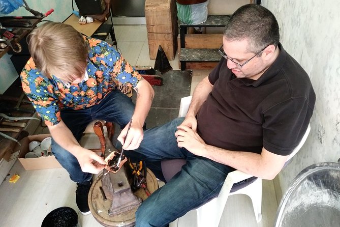 COPPER HANDICRAFT WORKSHOP (Make your own souvenir from Sarajevo) - The Sarajevo Meeting of Culture stop that makes the city feel readable