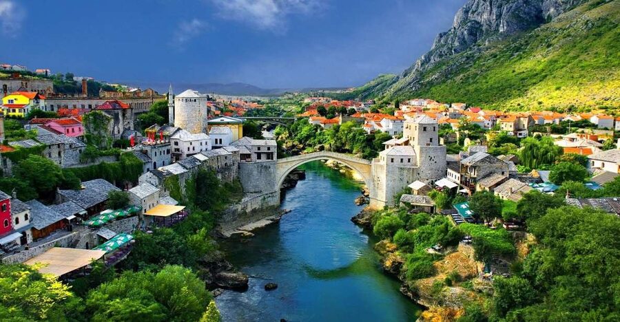 From Dubrovnik: 1-Way Tour to Sarajevo via Mostar and Konjic - Kravica Falls: Swim Time at Bosnia’s Big Waterfall
