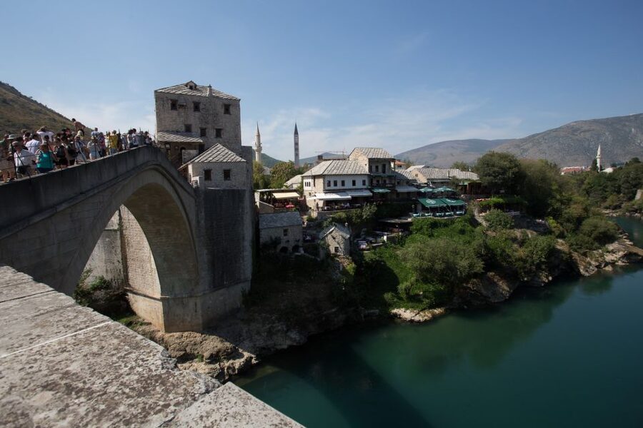 From Dubrovnik: Full-Day Tour of Mostar - The UNESCO Old Town walk and the Old Bridge single-span moment
