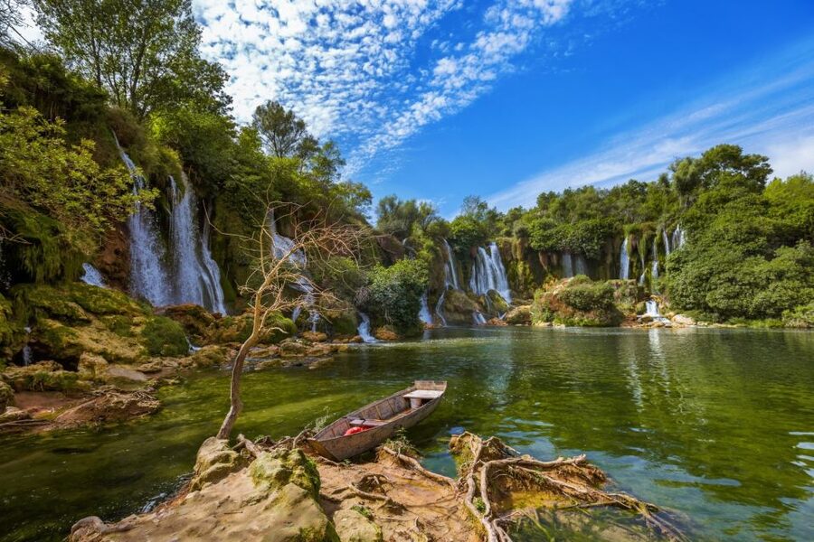 From Dubrovnik: Mostar & Kravice Waterfalls Private Tour - Kravice Waterfalls on the Neretva River: the mist stop you will remember