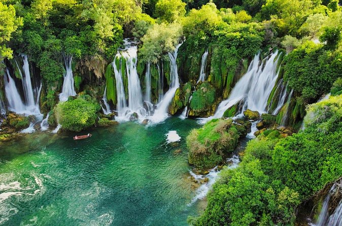 From Mostar: Kravice waterfalls, Blagaj, Fortica & Počitelj - Small-group energy, guides like Adi, Anel, Miran, and Tariq