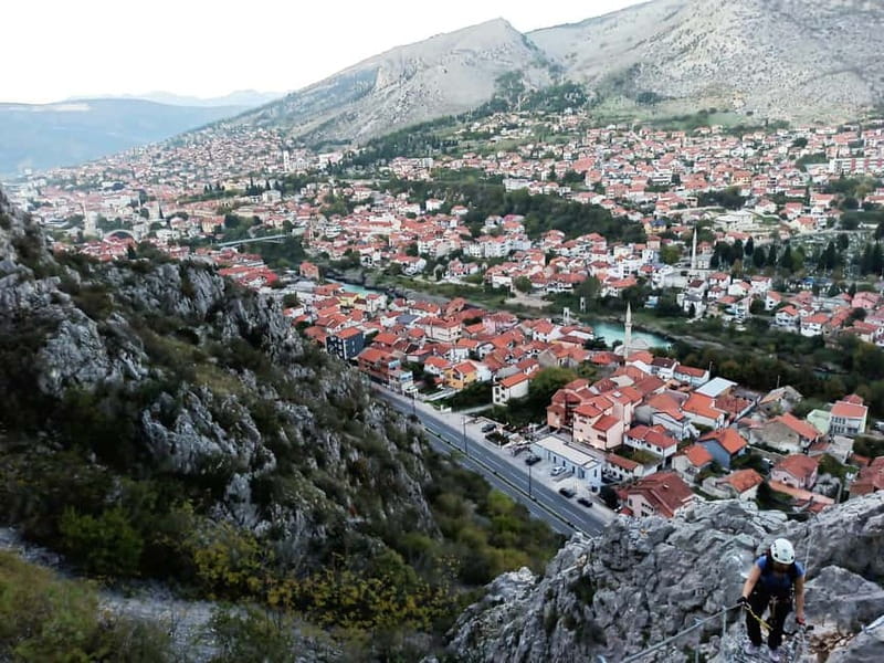 From Mostar: Via Ferrata Hum Climbing Experience - The Via Ferrata Route: Footholds, Ladders, and Controlled Exposure