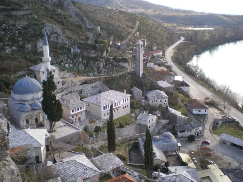 From Sarajevo: Mostar, Kravice Waterfalls and 4 Cities Tour - Jablanica WWII history: learning the human side of a broken crossing