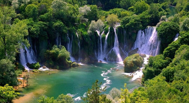 From Sarajevo: Private Full-Day Kravica Waterfalls Tour - The drive scenery: Neretva River, canyon views, vineyards, mountains