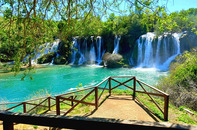 Full-Day Herzegovina Tour with Blagaj, Pocitel and Kravice Waterfalls - Kravice Falls: swim time at a tufa cascade