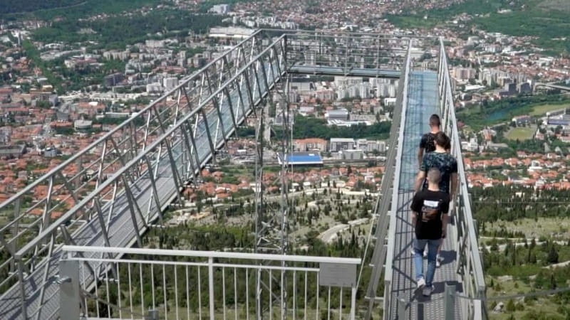 Glass Bridge & Zip-line Mostar - What you actually do in 1 hour with pickup and an English guide
