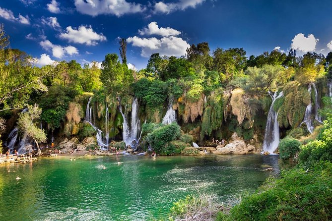 Kravice Water Oasis - Getting back to Mostar: easy logistics, flexible day length