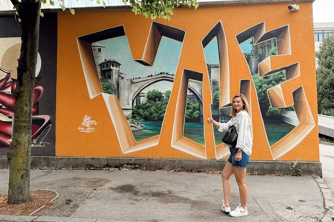 Mostar Street Art & Graffiti Tour - Fassadenmalerei façades: where you learn how murals get made