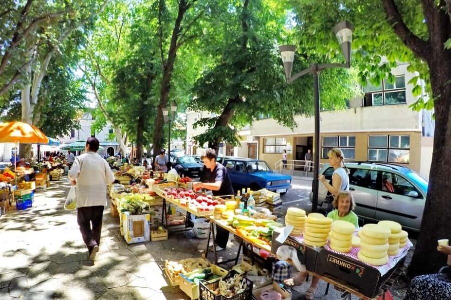 Private Day Trip to Bosnia,Wine,Culture & Local Lunch/Dinner - Trebinje Stari Grad and the Green Market, how local life actually looks