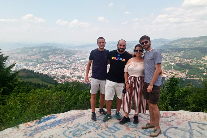 PRIVATE Sarajevo Under Siege War Tour - Stop 1: Sarajevo War Tunnel, film footage, and museum context