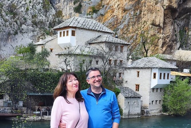 PRIVATE SUNNY HERZEGOVINA TOUR (Mostar + Kravice Falls + 3cities) - Blagaj Tekija by the Buna Spring: Dramatic Yet Uncomplicated