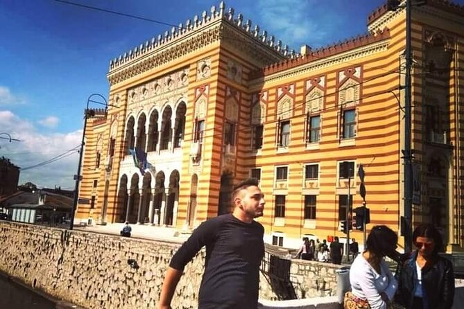Private Walking Tour, Food Tasting and Bosnian Coffee in Sarajevo - Sacred Heart Cathedral and Pope John Paul II statue: Austro-Hungarian Catholic Sarajevo