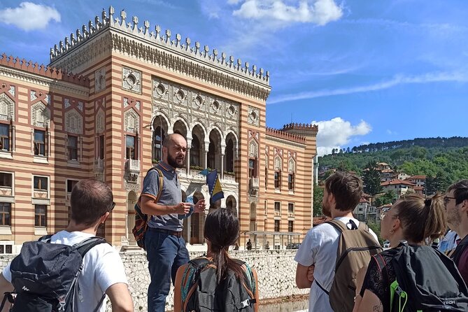 PROFESSIONAL SARAJEVO WALKING TOUR - With guide who guided STING! - Stop 1: Katedrala Srca Isusova and the Rose theme