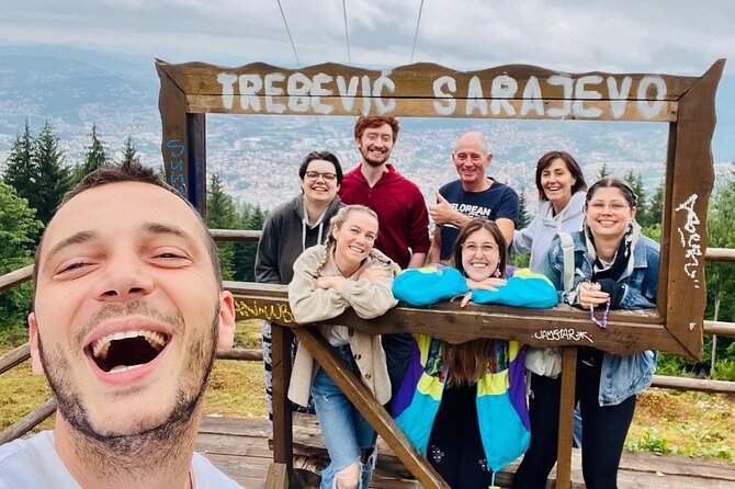 PROFESSIONAL SARAJEVO WALKING TOUR - With guide who guided STING! - Stop 3: Ferhadija Pedestrian Street, Eternal Flame, and Tito Street