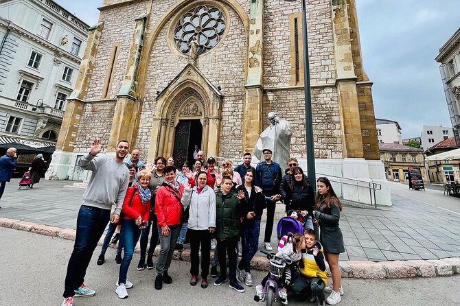 PROFESSIONAL SARAJEVO WALKING TOUR - With guide who guided STING! - Stop 5: Princip Gavrilo Mausoleum and the Latin Bridge story