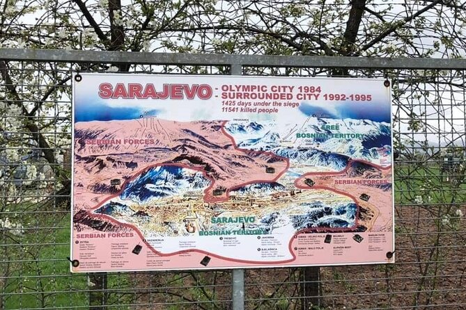 Sarajevo: A City Under Siege - War Tour With Tunnel Museum - The Olympic bobsleigh and luge track at Trebevic on the frontline
