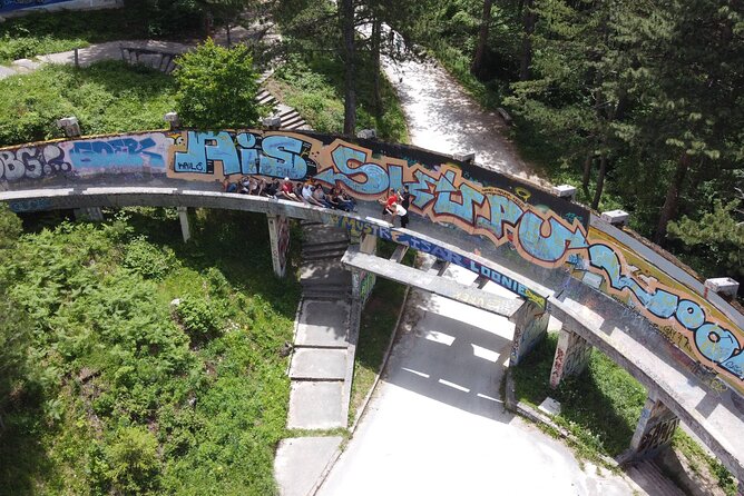 Sarajevo: A City Under Siege - War Tour With Tunnel Museum - Yellow Fortress: a quick panoramic break above City Hall