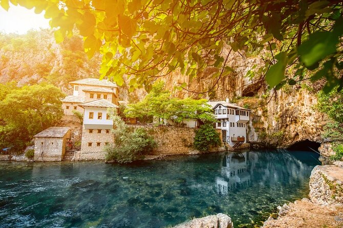 Sarajevo: Mostar Konjic Blagaj Pocitelj Fortica Skywalk Waterfall - Počitelj, a medieval stone town with fortress vibes and tight alleys