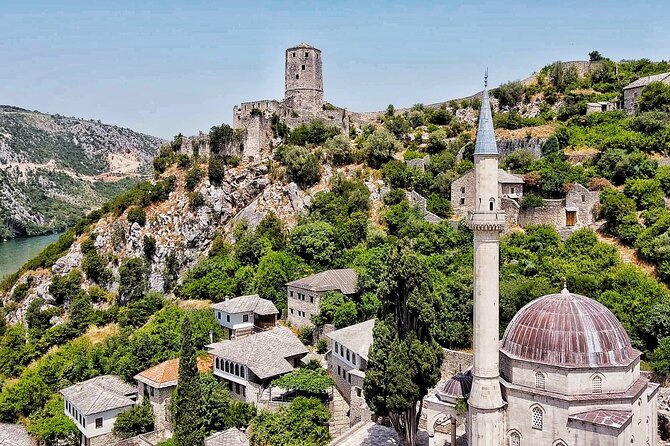Sarajevo: Mostar, Konjic, Sufi House, Pocitelj & Kravice Falls - Mostar Old Bridge zone: UNESCO Stari Most, the bazaar energy, and Ottoman details