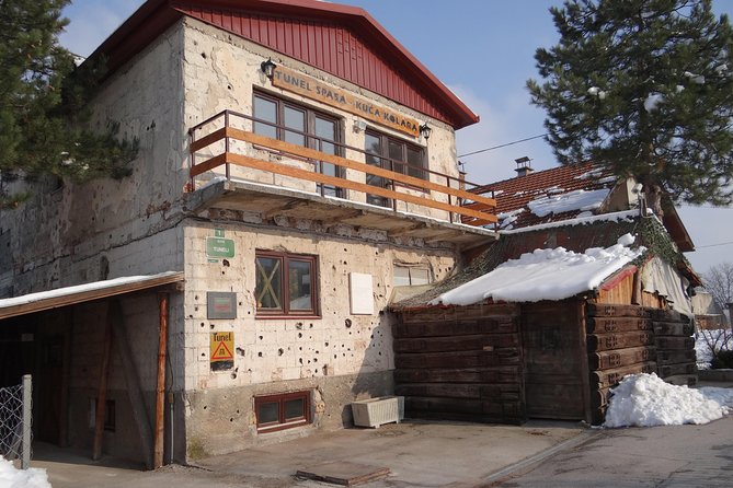 SARAJEVO SIEGE TIMES '92-'95 / Sarajevo Roses & Tunnel of Hope / - Stop 1: The Yellow Fortress and How Sarajevo’s Valley Sets the Scene