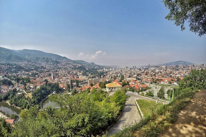 SARAJEVO SIEGE TIMES '92-'95 / Sarajevo Roses & Tunnel of Hope / - Stop 3: Trebević Vidikovac for the War-Time Panoramic View