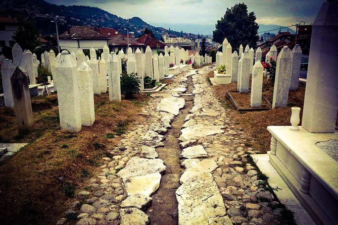 SARAJEVO SIEGE TIMES '92-'95 / Sarajevo Roses & Tunnel of Hope / - Stop 4: The Olympic Bobsleigh and Luge Track as a War Line