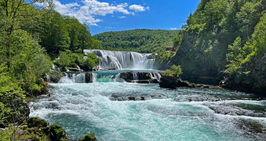 Sarajevo: Strbacki Buk & Jajce Waterfalls Day Trip - Travnik fortress and Ottoman-style streets: context for what you see