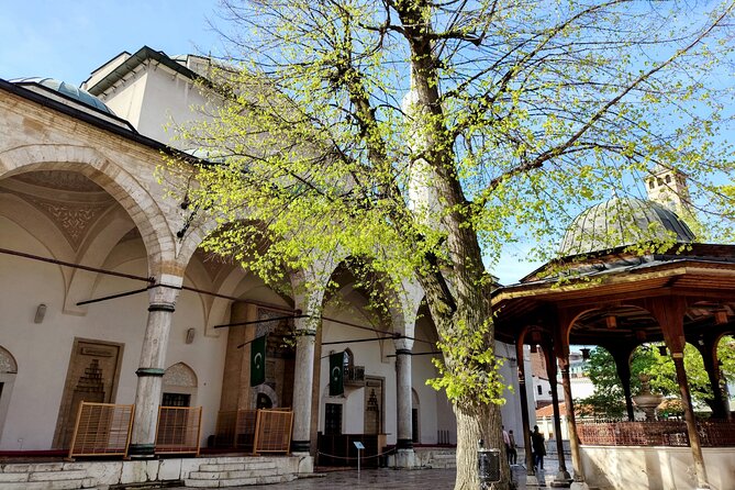 Sarajevo Walking Tour - Tašlihan caravanserai, then Latin Bridge and the WWI trigger