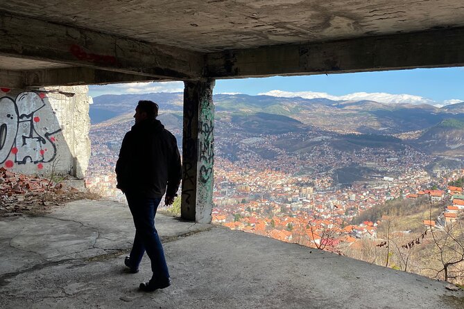 Sarajevo War Tour: A Veteran's Story of the Siege (fees included) - Sarajevo Olympic bobsleigh and luge track: brutalist design, graffiti, and frontline history