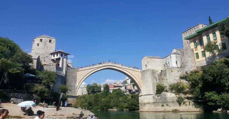 Split/Trogir: Mostar and Medjugorje Tour with Wine Tasting - Mostar Tour Time: Old Bridge, Bazaar, Mosque, and the Ancient House Museum