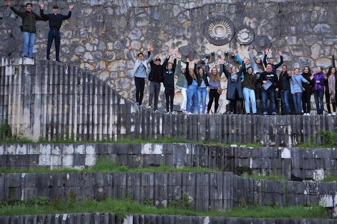 The Death of Yugoslavia Tour in Mostar - Stop 4 at the Partisan Cemetery: Bosnia today and the EU question