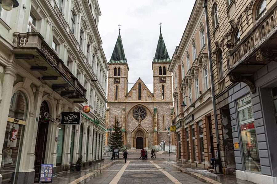 Unique Heritage - Private Sarajevo Walking Tour - The Musical stairs entrance, and what admission changes