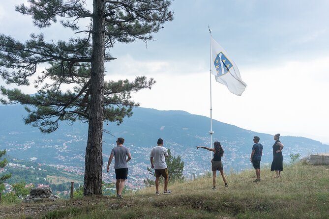 Urban Hiking city tour through Sarajevo - Grdonj uphill into everyday Sarajevo, with gardens and a viewpoint