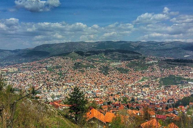 Utopia of Tito’s Yugoslavia, Tito’s Bunker & Siege of Sarajevo - Trebević Vidikovac: the front line on and above the Olympic map